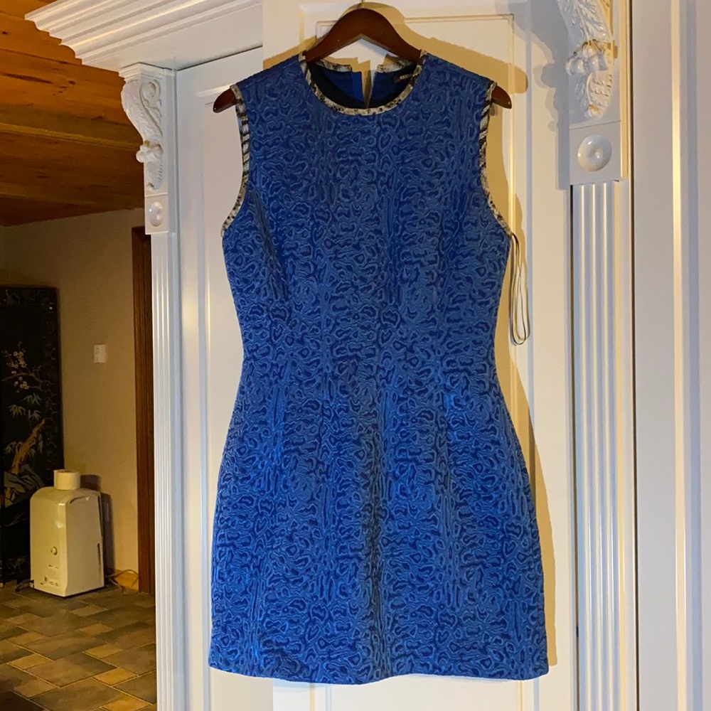 Roberto Cavalli Cocktail Dress Size 46 Blue